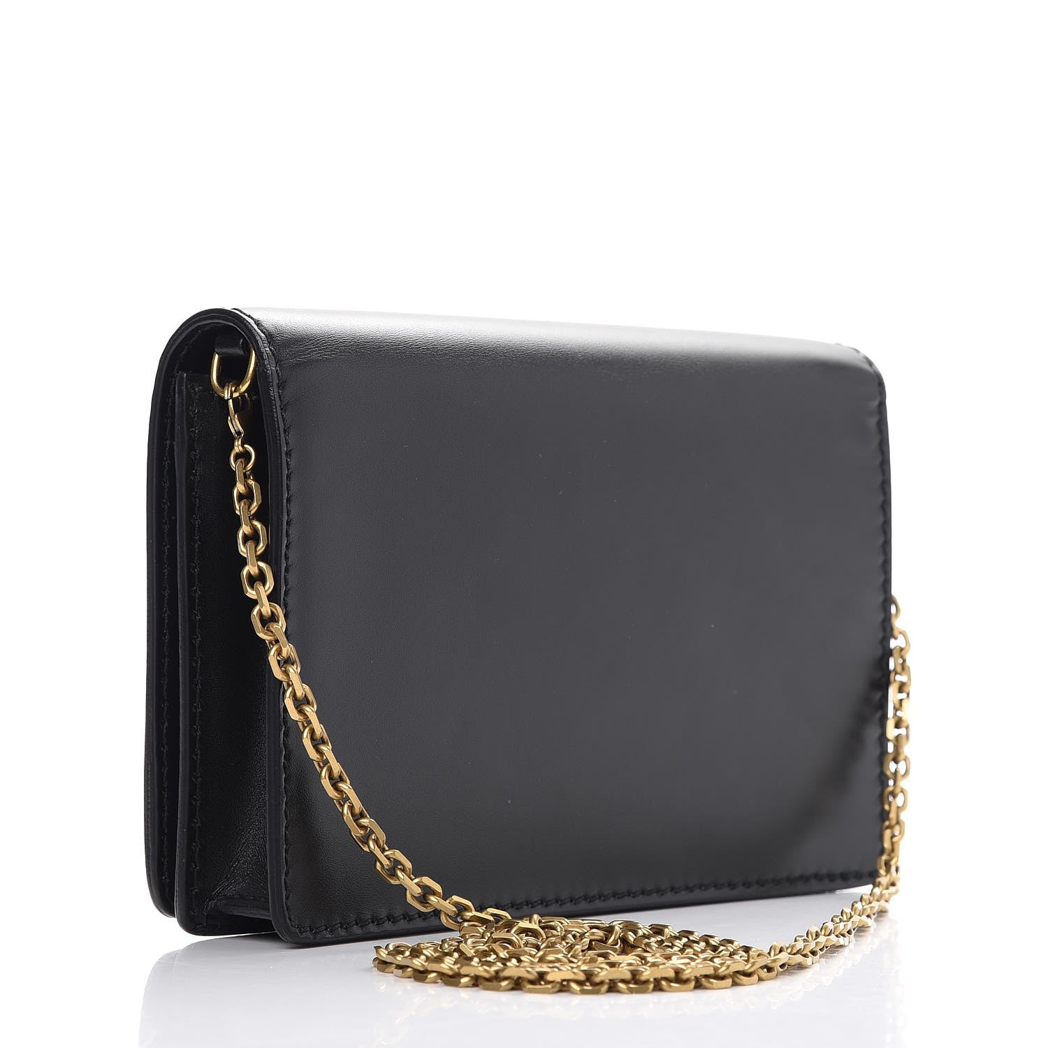 Christian Dior Calfskin J'Adior Wallet on Chain Pouch Black 3 of 8