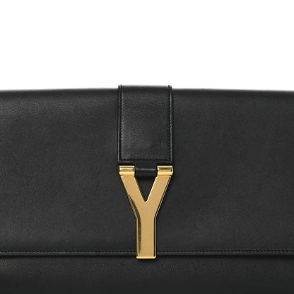 Saint Laurent Calfskin Classic Y Ligne Clutch Black 8 of 11