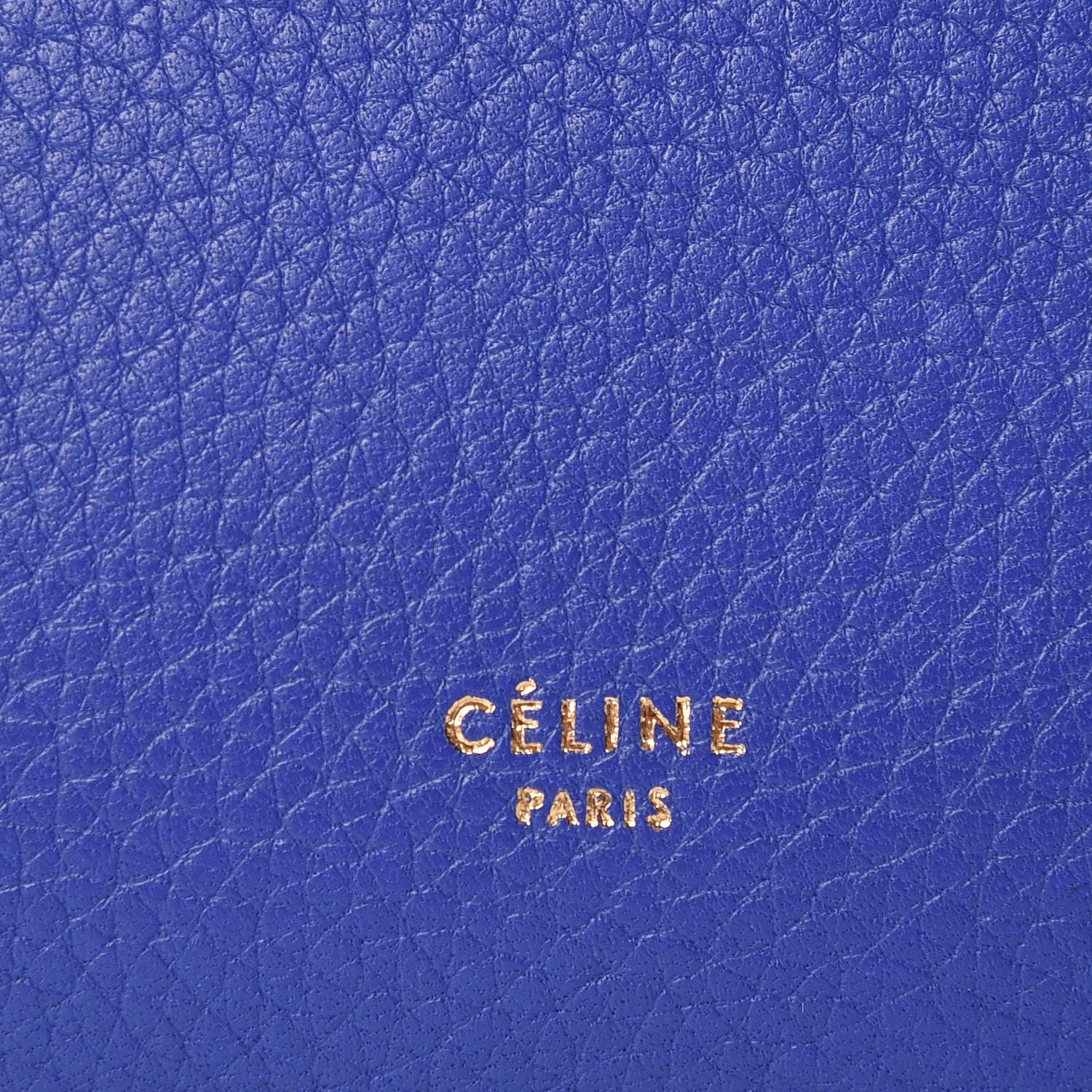 Celine Grained Calfskin Mini Belt Bag Indigo 6 of 17