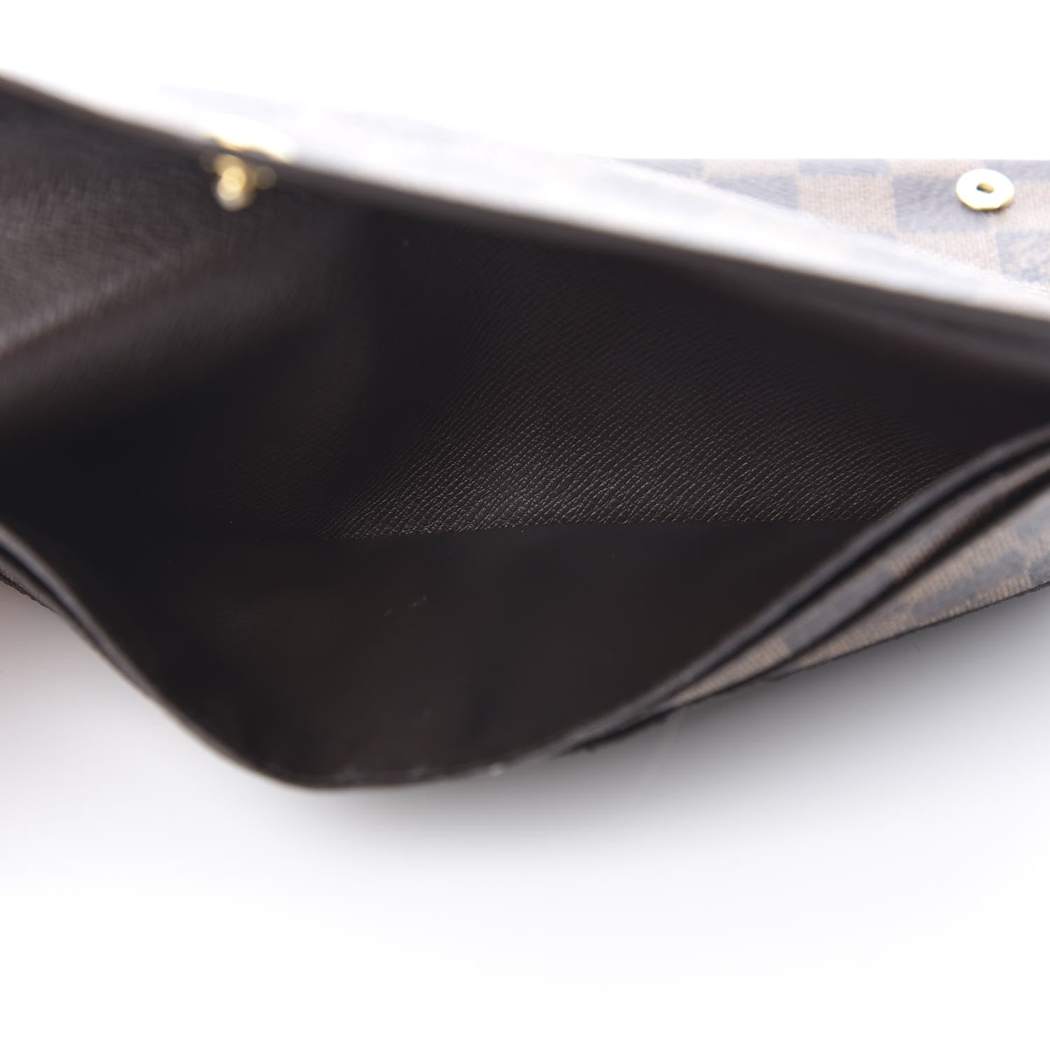 Louis Vuitton Damier Ebene Long Origami Wallet 6 of 12