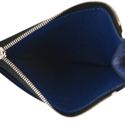 Louis Vuitton Monogram Taiga Coin Card Holder Cobalt 5 of 8