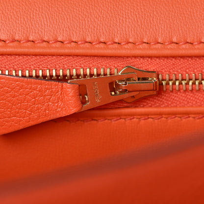 Hermes Evercolor Constance 24 Orange Poppy 21 of 24