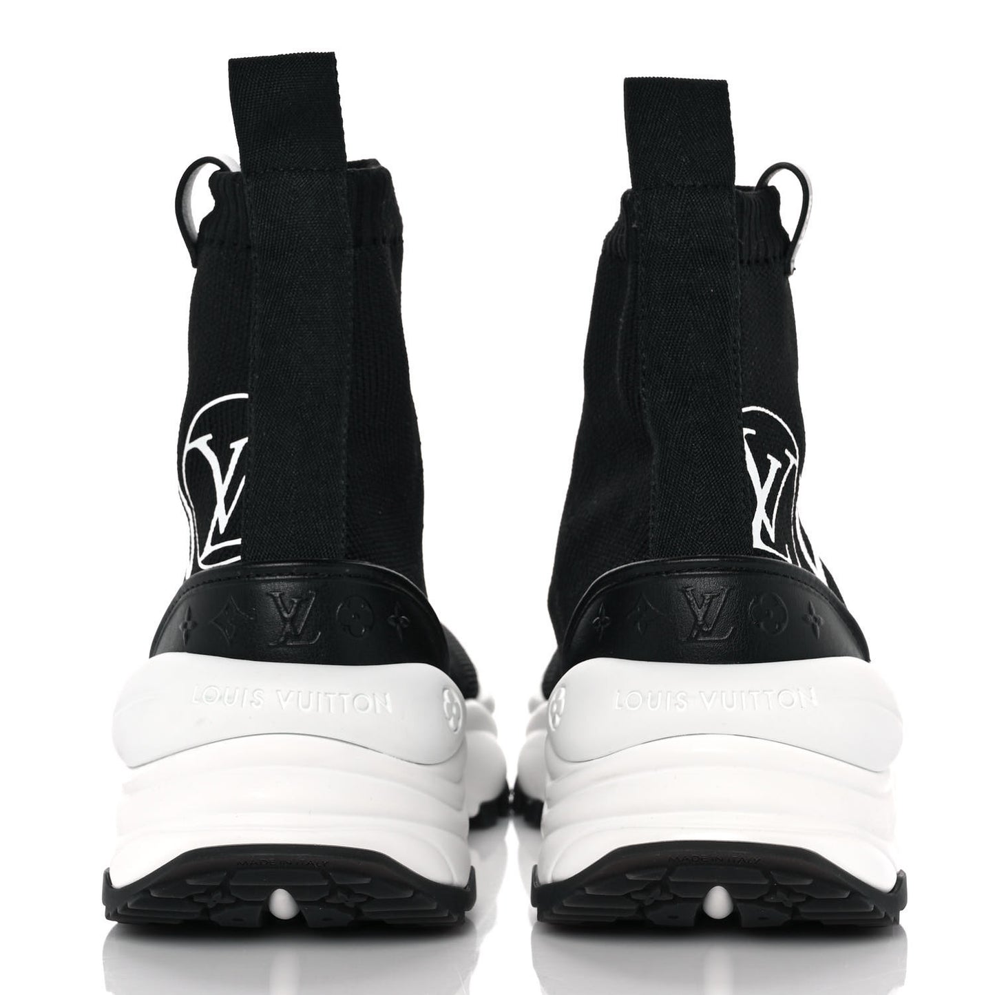 Stretch Fabric Run 55 Sneaker Boots 37 Black