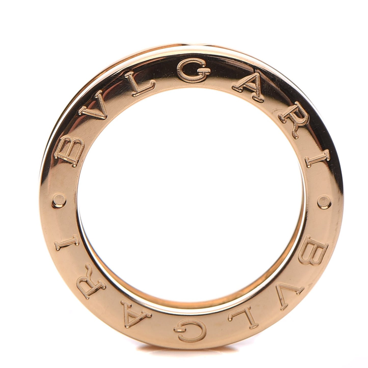 18K Yellow Gold B.Zero1 One-Band Ring 48 4.5