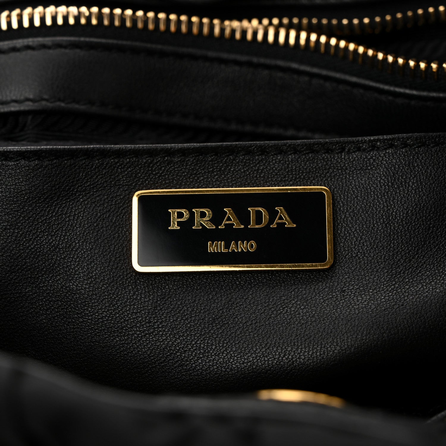 Prada Tessuto Nylon Gaufre Tote Black 6 of 10