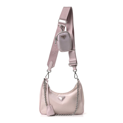 Prada Nylon Re-Edition 2005 Shoulder Bag Alabastro 1 of 10