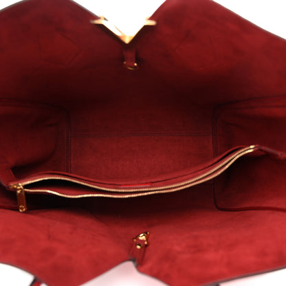 Louis Vuitton Calfskin Monogram Kimono Tote Cherry 5 of 10