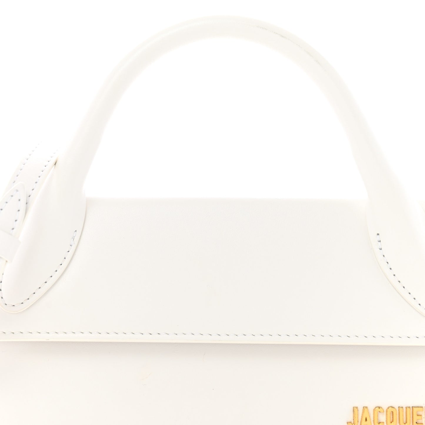 Smooth Calfskin Le Chiquito Long White