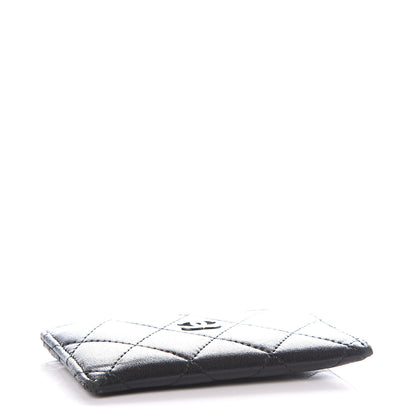 Chanel Lambskin Quilted Card Holder Black 3 of 11