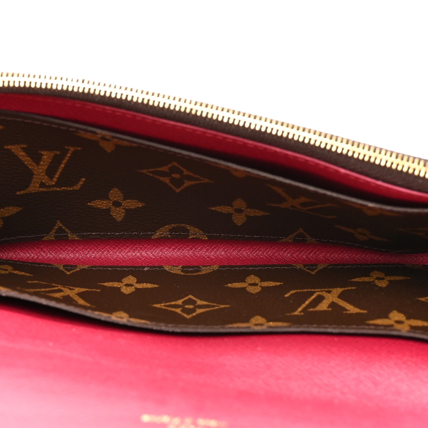 Monogram Emilie Wallet Fuchsia