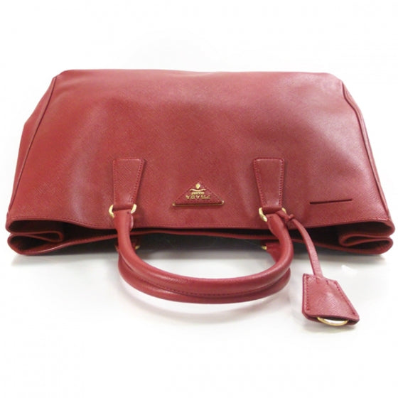 Saffiano Lux Tote Red