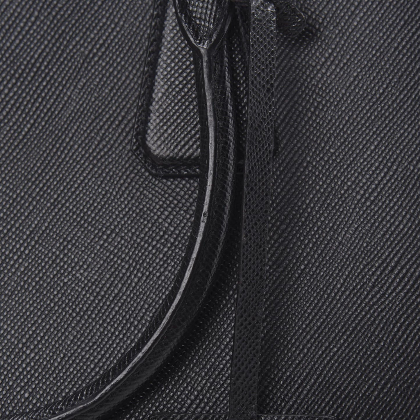 Saffiano Cuir Briefcase Black