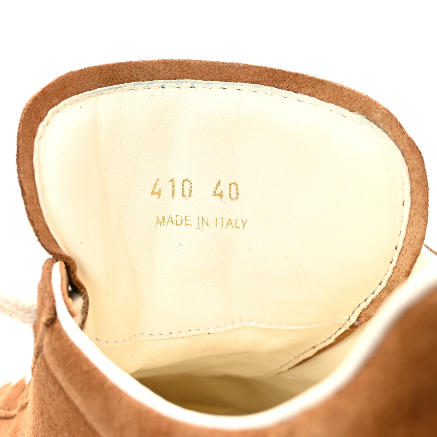 Prada Suede Logo Womens Low Top Sneakers 40 Cocoa Brown 9 of 10