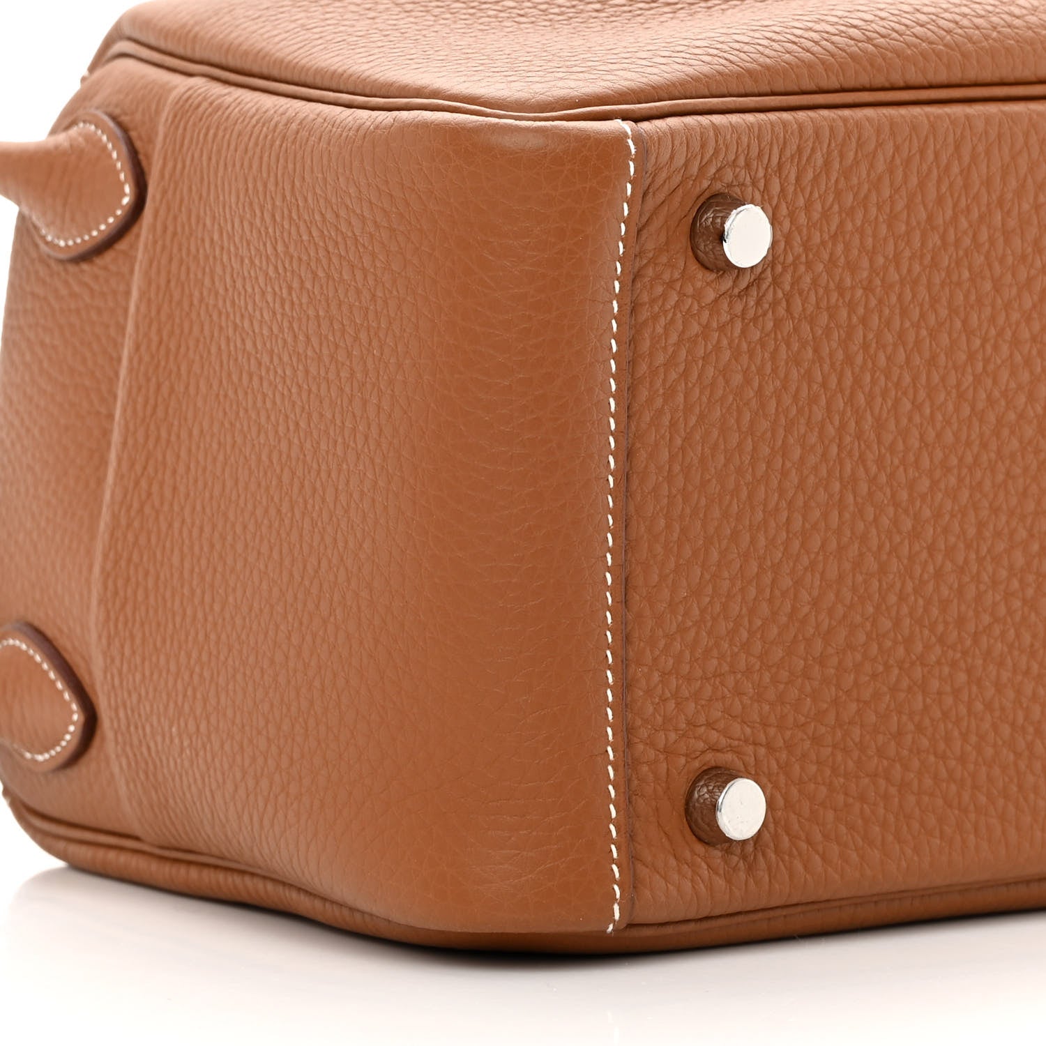 Hermes Taurillon Clemence Lindy 26 Gold 9 of 12