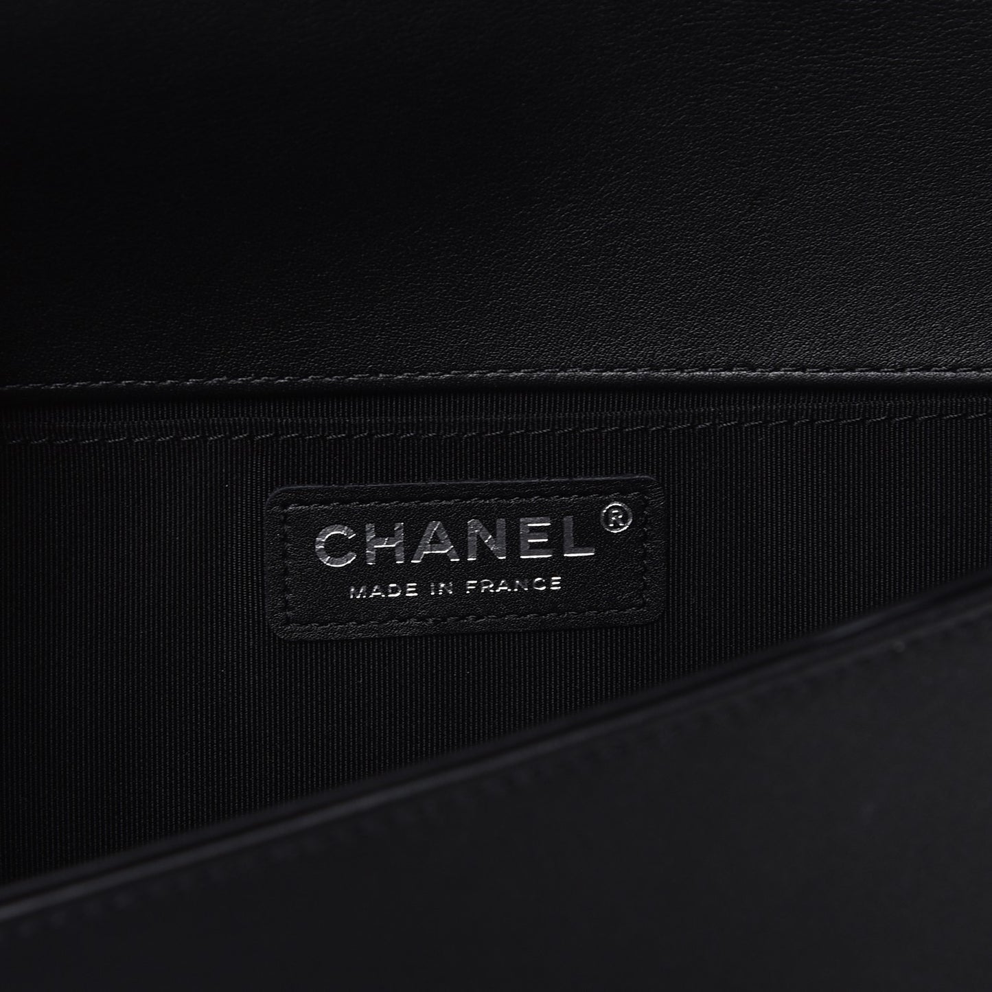 Calfskin Quilted Medium Boy Flap So Black
