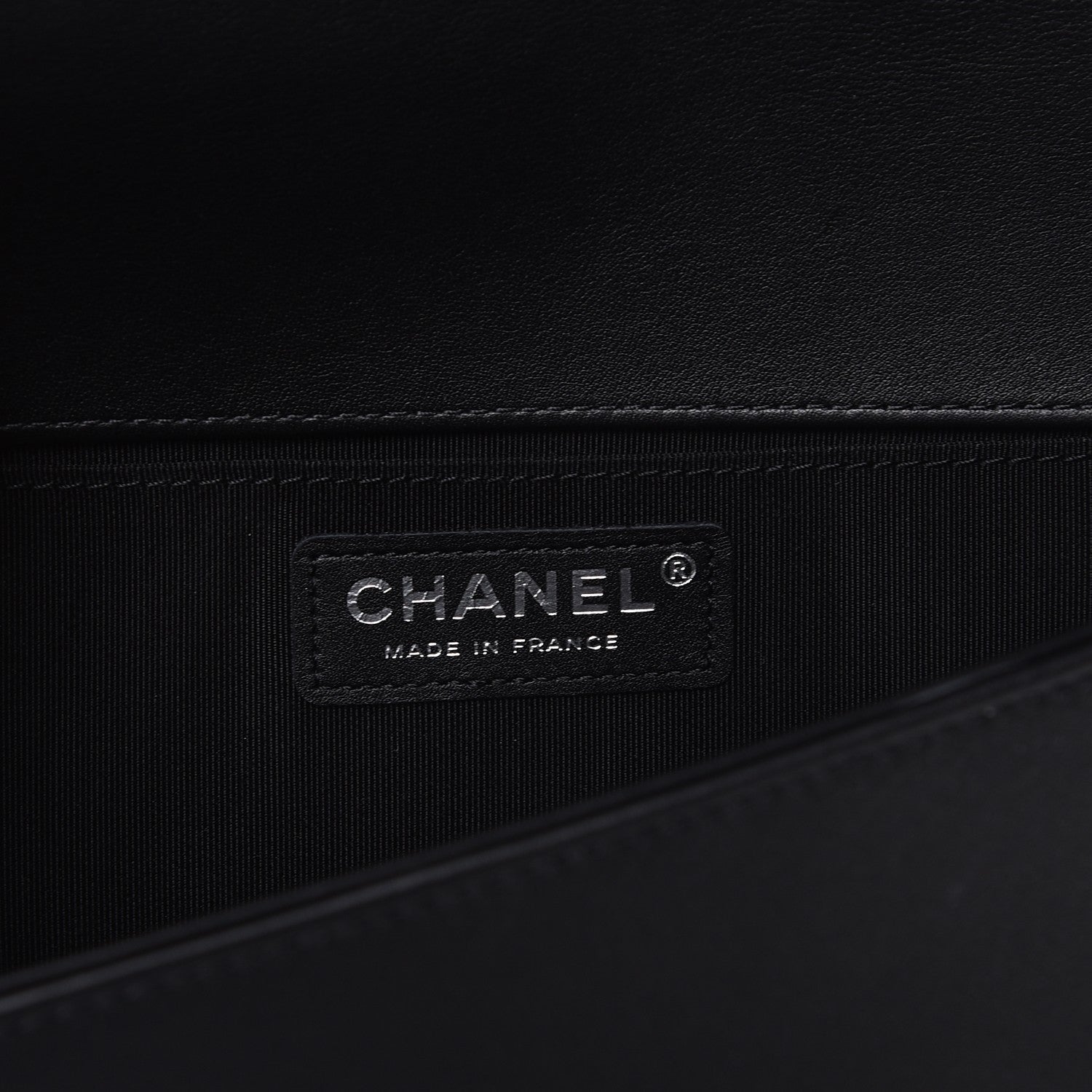 Chanel Calfskin Quilted Medium Boy Flap So Black 6 of 8