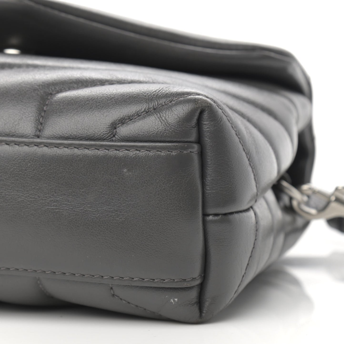 Calfskin Y Quilted Monogram Toy Loulou Crossbody Bag Storm