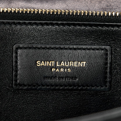 Saint Laurent Lambskin Quilted Mini Gaby Satchel Black 7 of 13