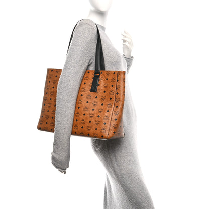 MCM Visetos Large Klassik Tote Cognac 2 of 9