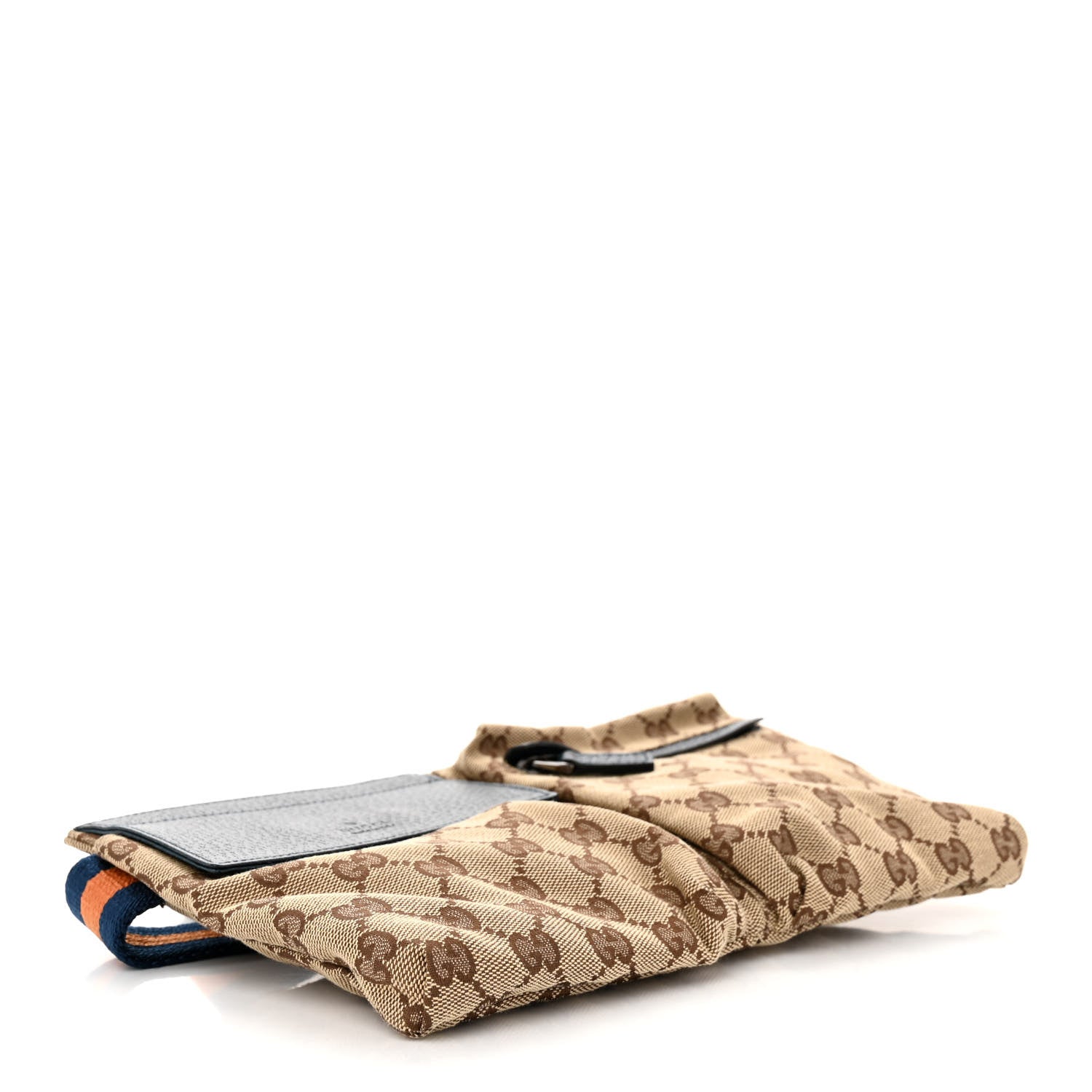 Gucci Monogram Web Belt Bag Navy 4 of 11