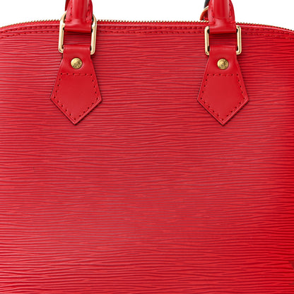 Louis Vuitton Epi Alma PM Castillan Red 8 of 11