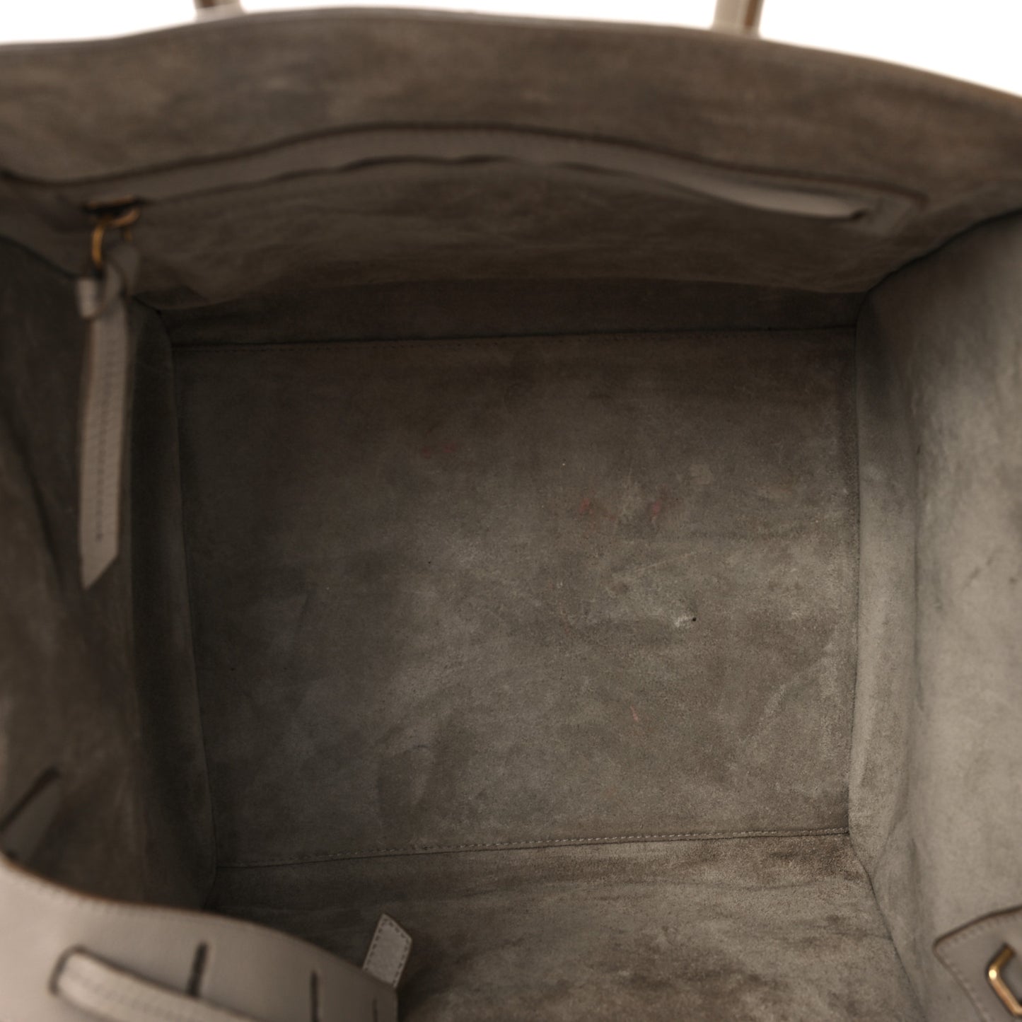 Smooth Calfskin Medium Phantom Luggage Taupe