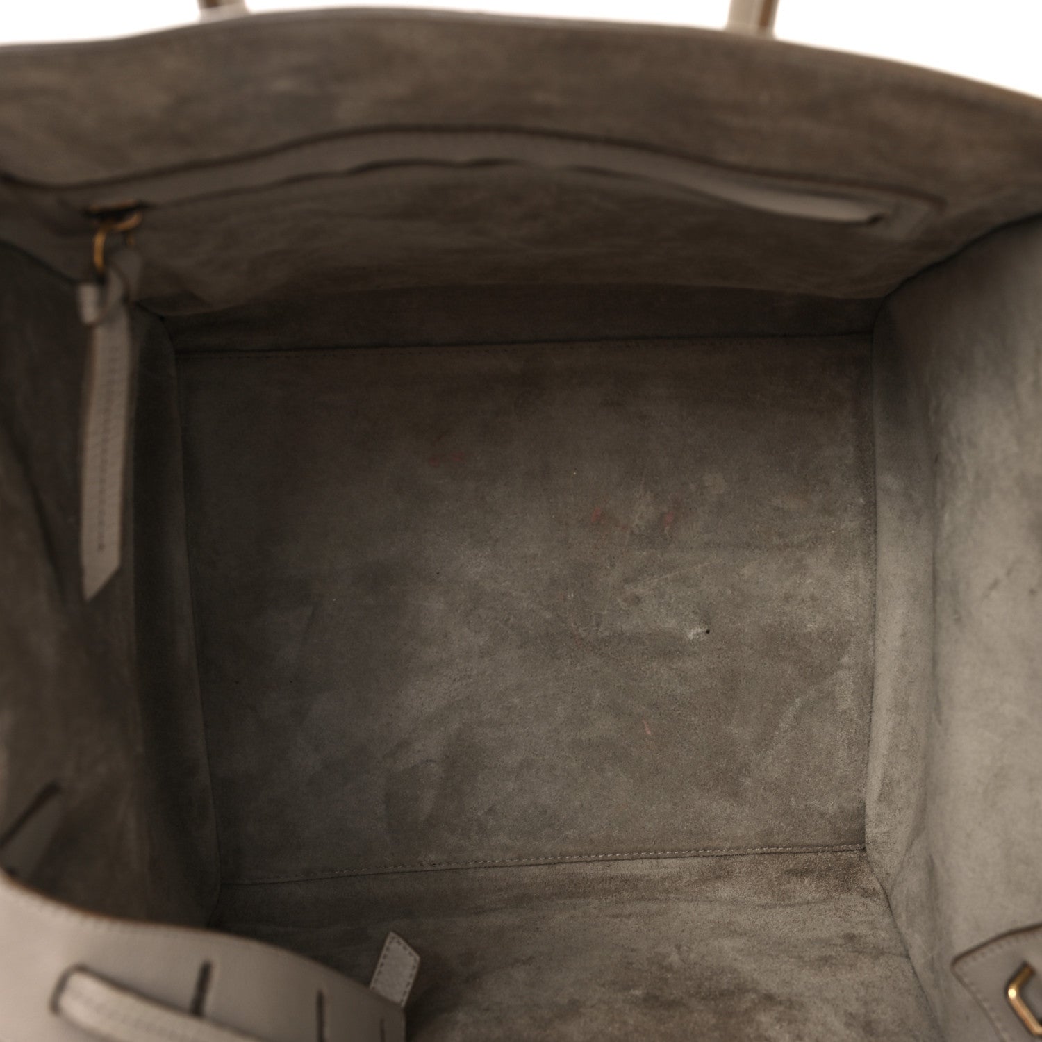 Celine Smooth Calfskin Medium Phantom Luggage Taupe 5 of 11