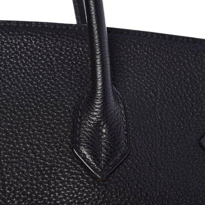 Hermes Taurillon Clemence Birkin 35 Black 14 of 32