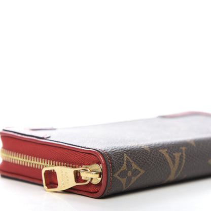 Louis Vuitton Monogram Retiro Zippy Wallet Cherry 5 of 9