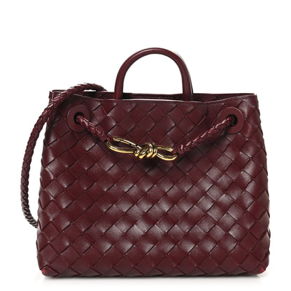 Bottega Veneta Nappa Intrecciato Small Andiamo Shoulder Bag Barolo 1 of 10