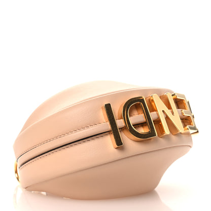 Fendi Vitello Grace Matte Nano Fendigraphy Hobo Charm Light Rose 4 of 10