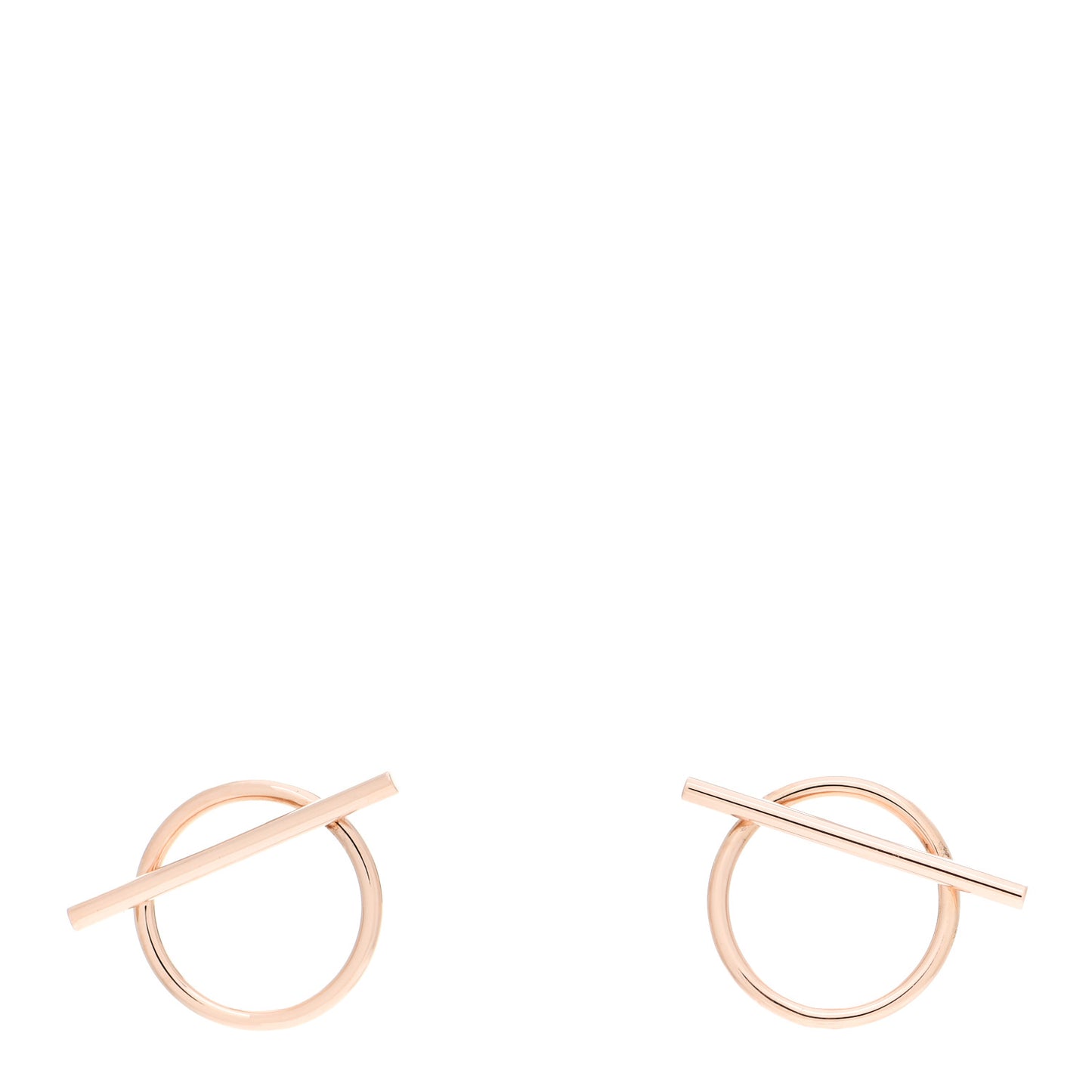 18K Rose Gold MM Echappee Earrings