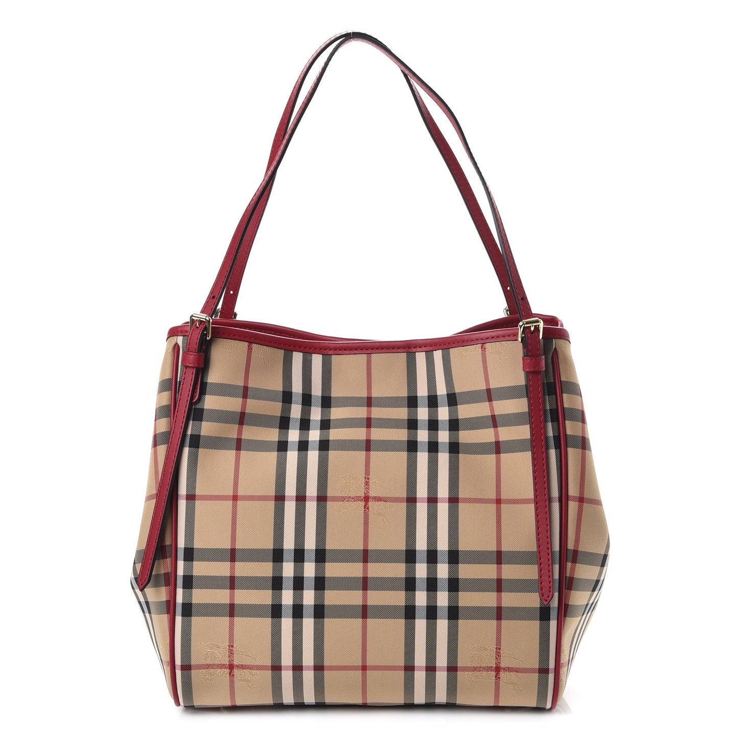 Horseferry Check Small Canterbury Tote Parade Red