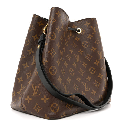 Louis Vuitton Monogram Neonoe MM Black 5 of 25