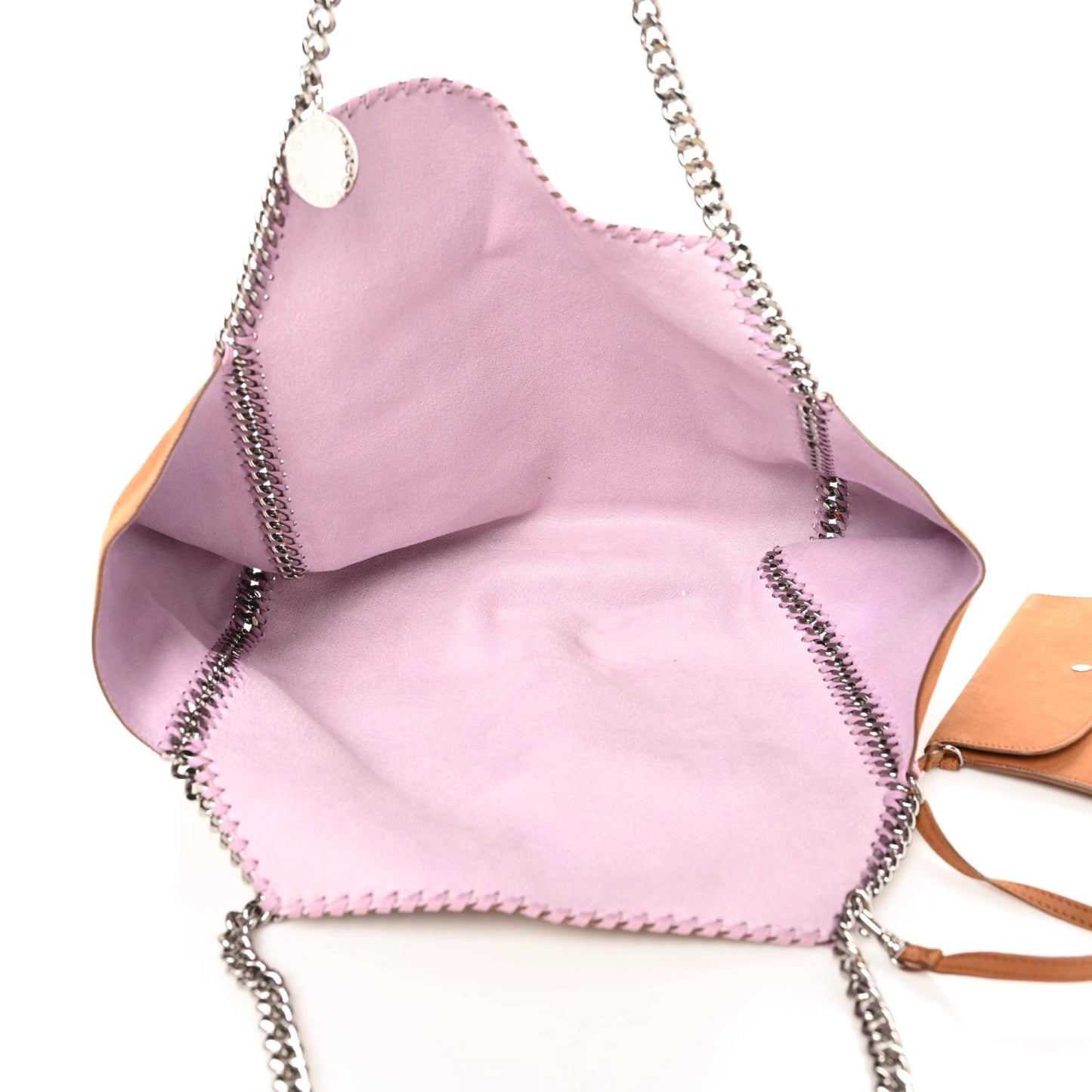 Shaggy Deer Falabella Reversible Tote Brown Pink