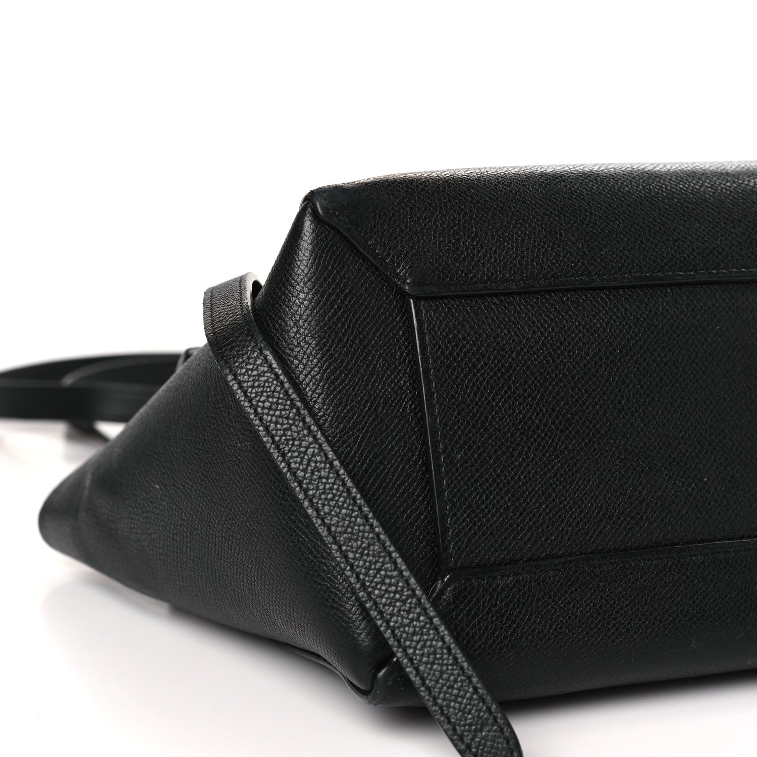 Celine Grained Calfskin Micro Belt Bag Black 8 of 11