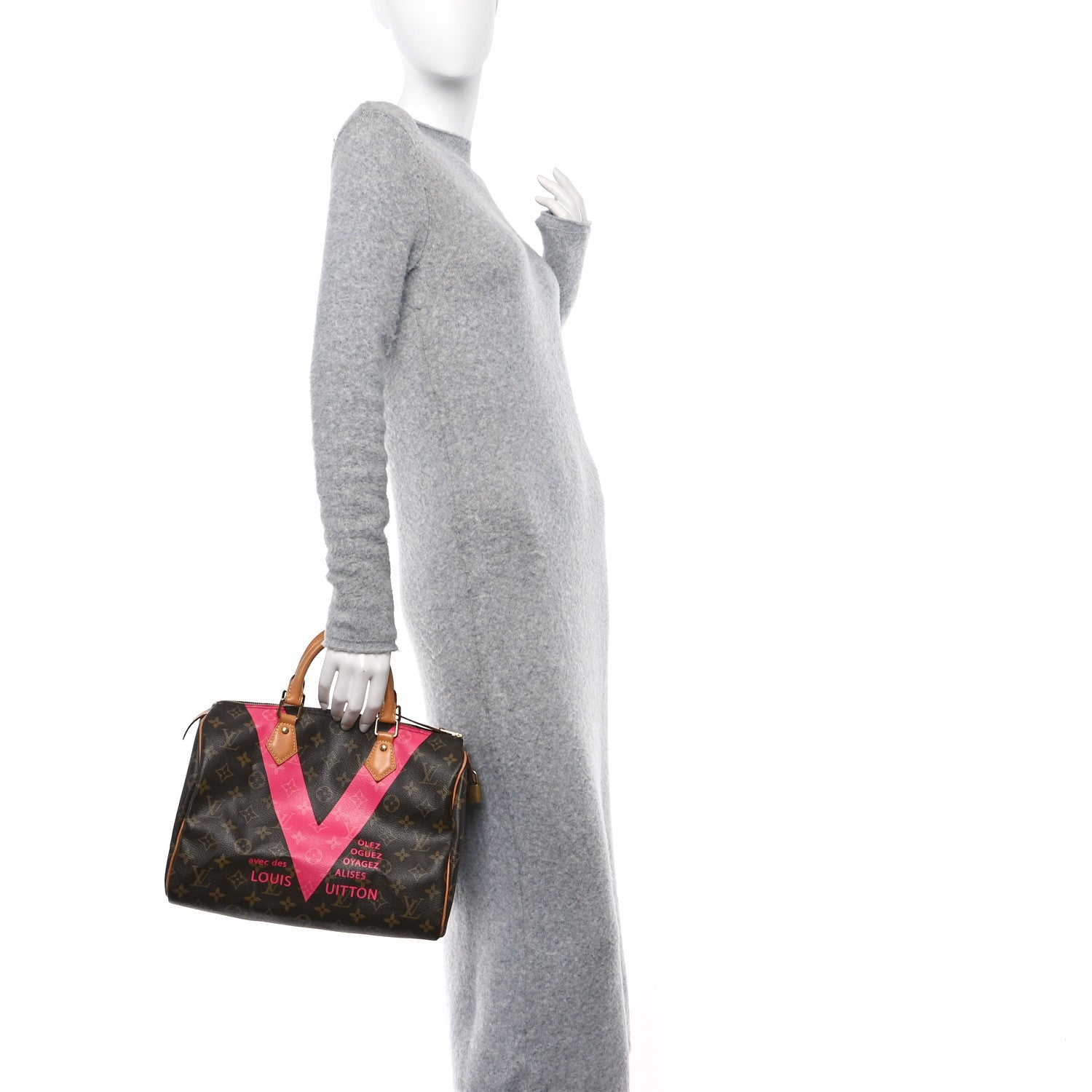 Louis Vuitton Monogram Speedy 30 V Grenade 2 of 11