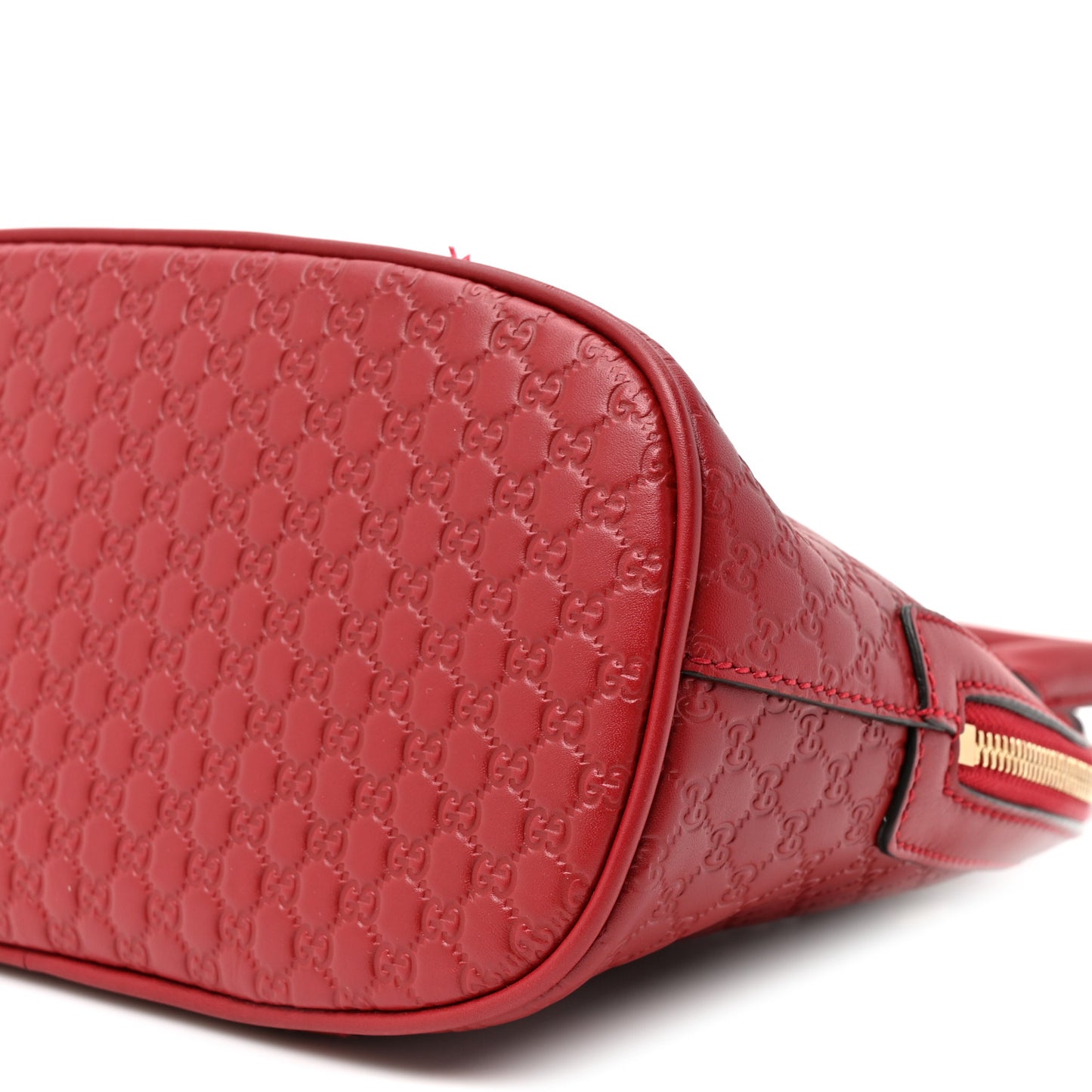 Soft Microguccissima Mini Dome Bag Rosso