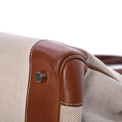 Hermes Toile Barenia Birkin 35 Fauve 31 of 45