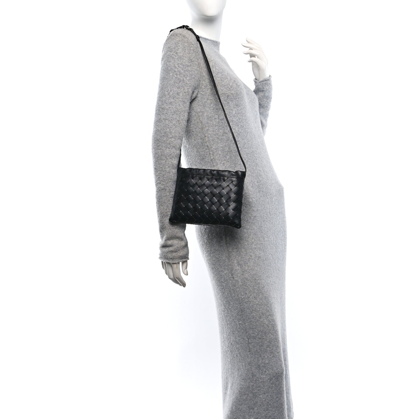 Nappa Intrecciato Small Dustbag Black