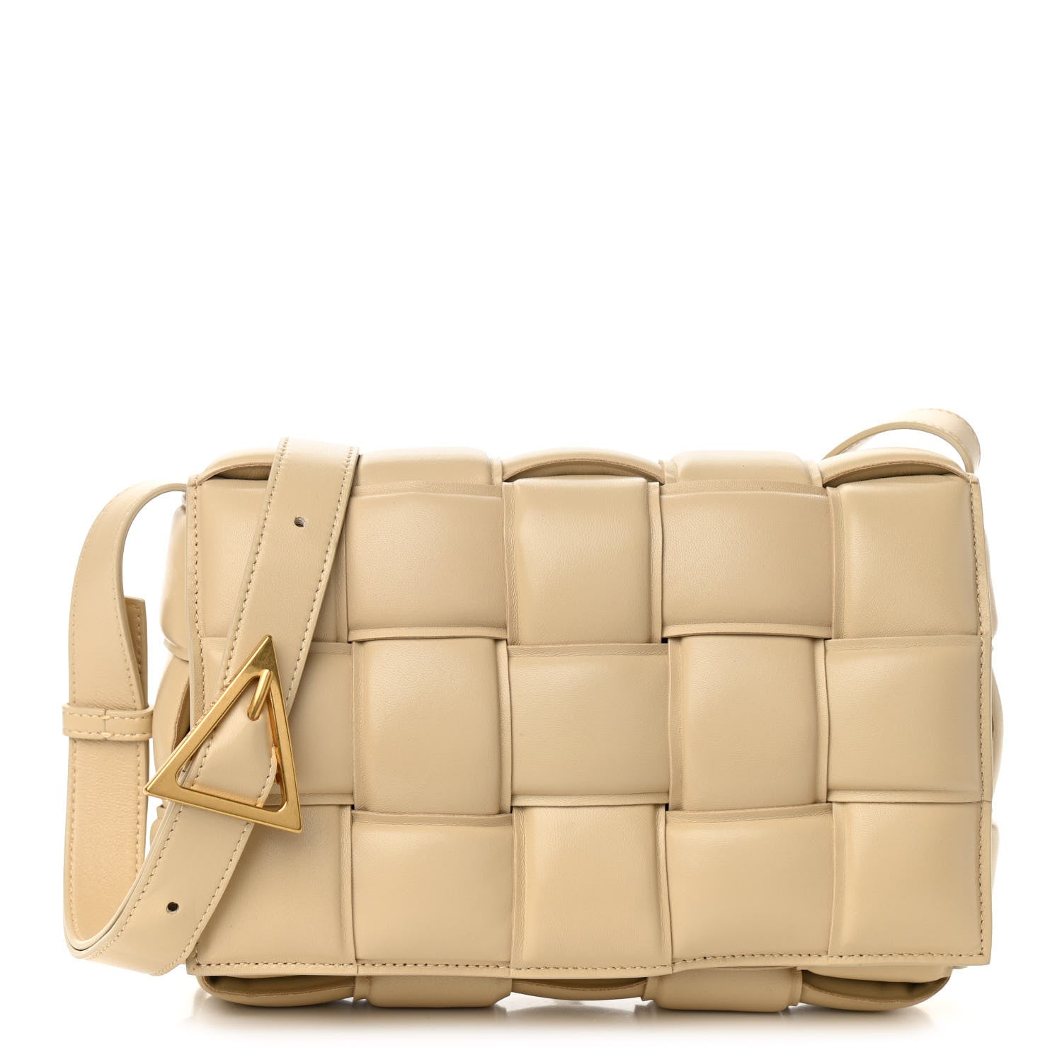 Bottega Veneta Nappa Maxi Intreccio Padded Cassette Crossbody Bag Porridge 1 of 17