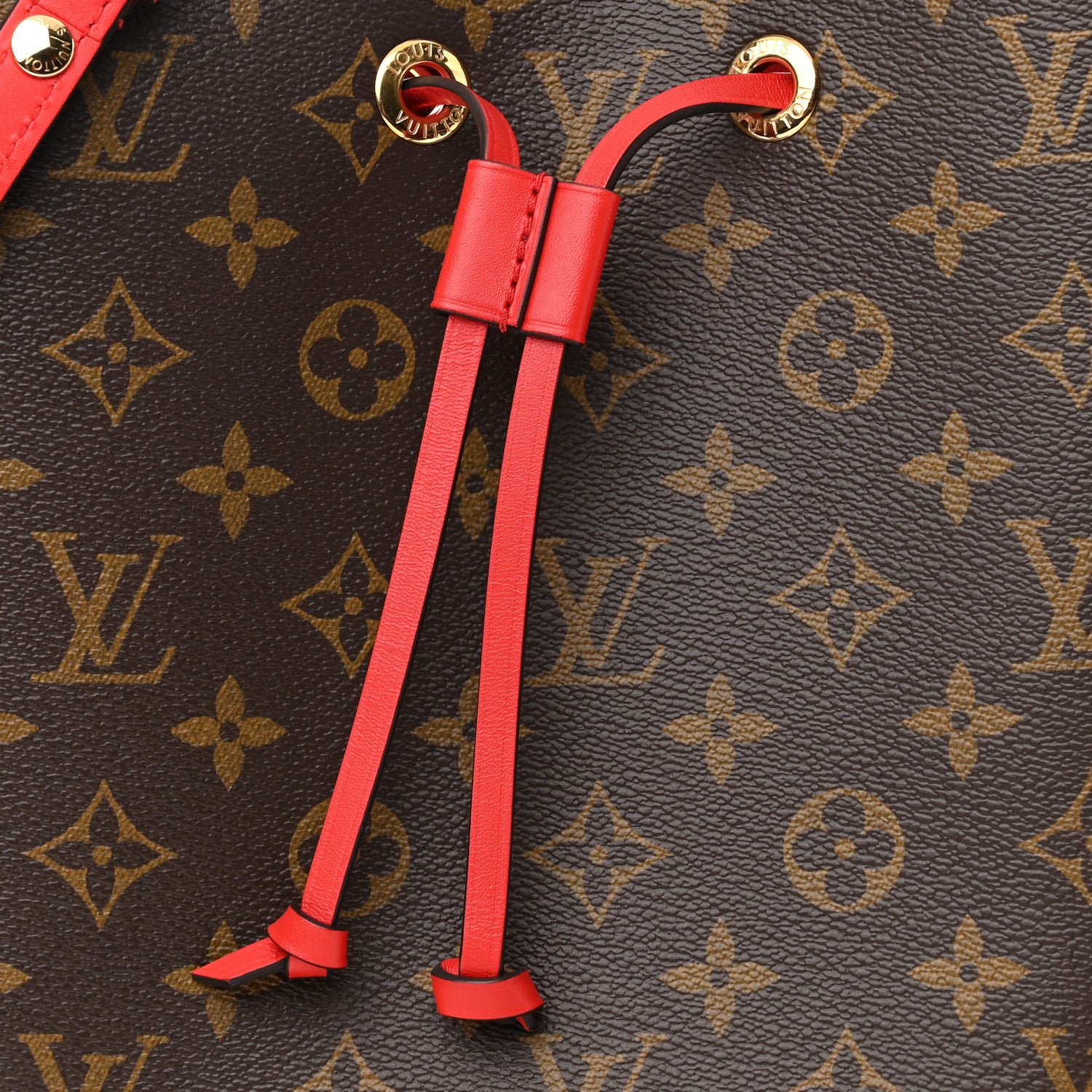 Louis Vuitton Monogram Neonoe MM Coquelicot 7 of 9