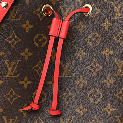 Louis Vuitton Monogram Neonoe MM Coquelicot 7 of 9