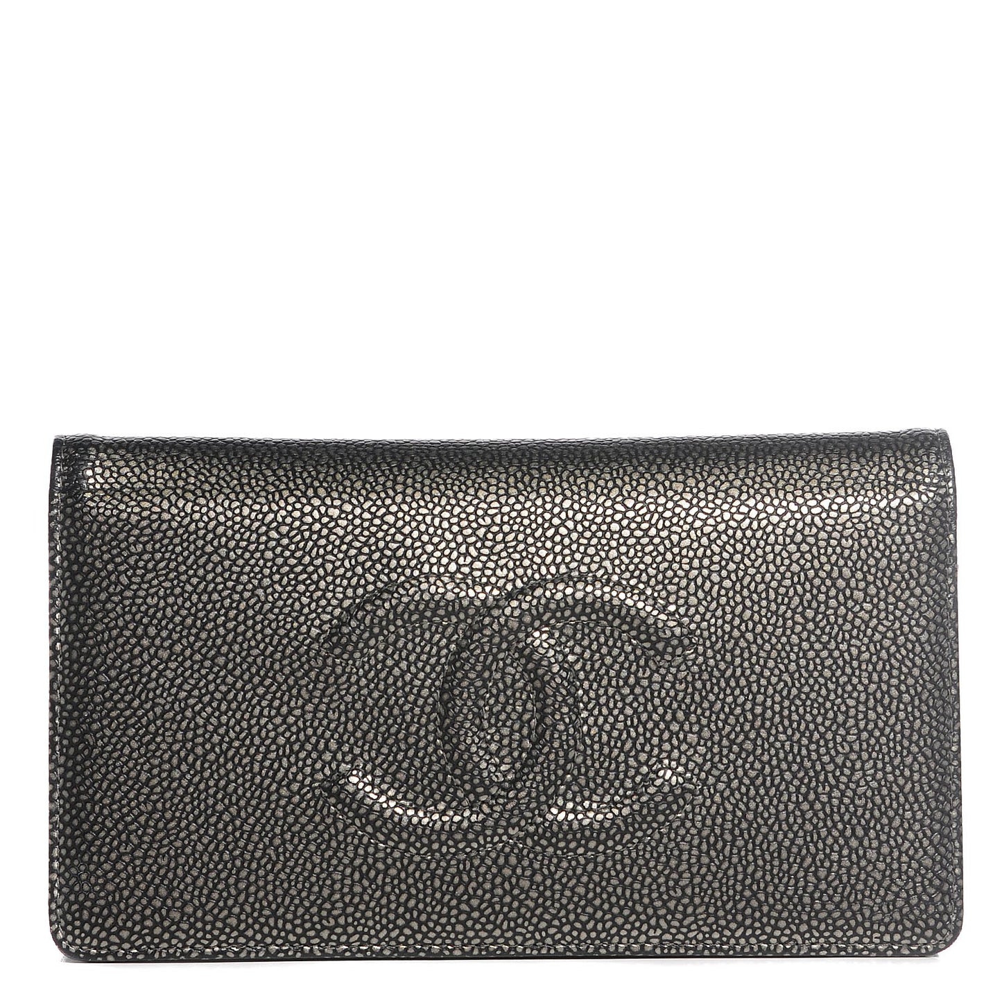 Caviar Yen Wallet Dark Silver