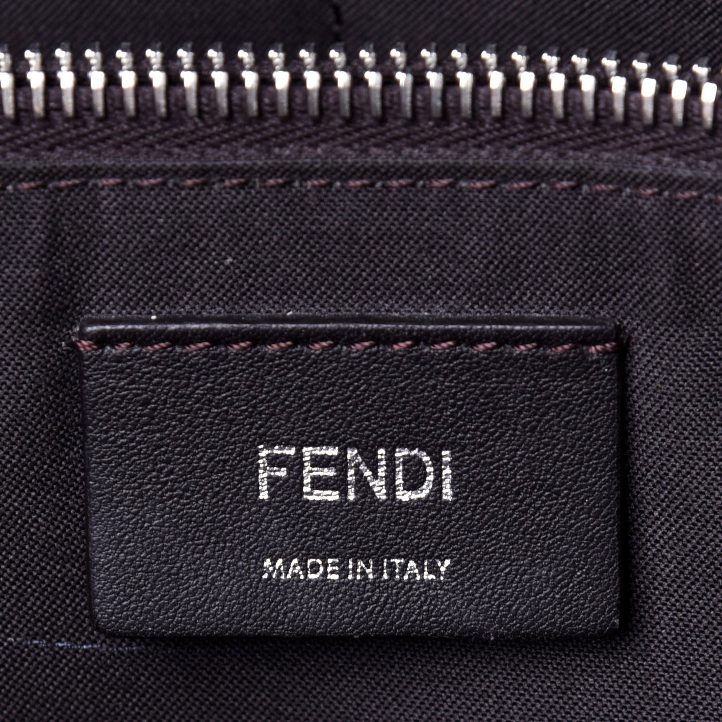Vitello Dolce Bi-Color FF 1974 Embossed Medium By The Way Boston Bag Black Maya