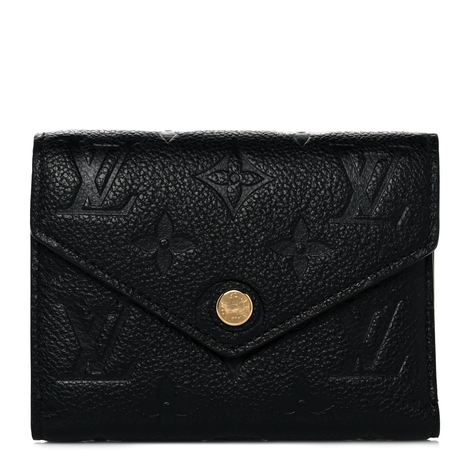 Louis Vuitton Empreinte Victorine Wallet Black 1 of 10