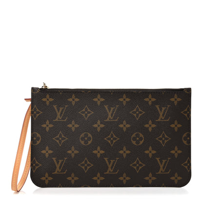 Louis Vuitton Monogram Neverfull MM GM Pochette 1 of 6
