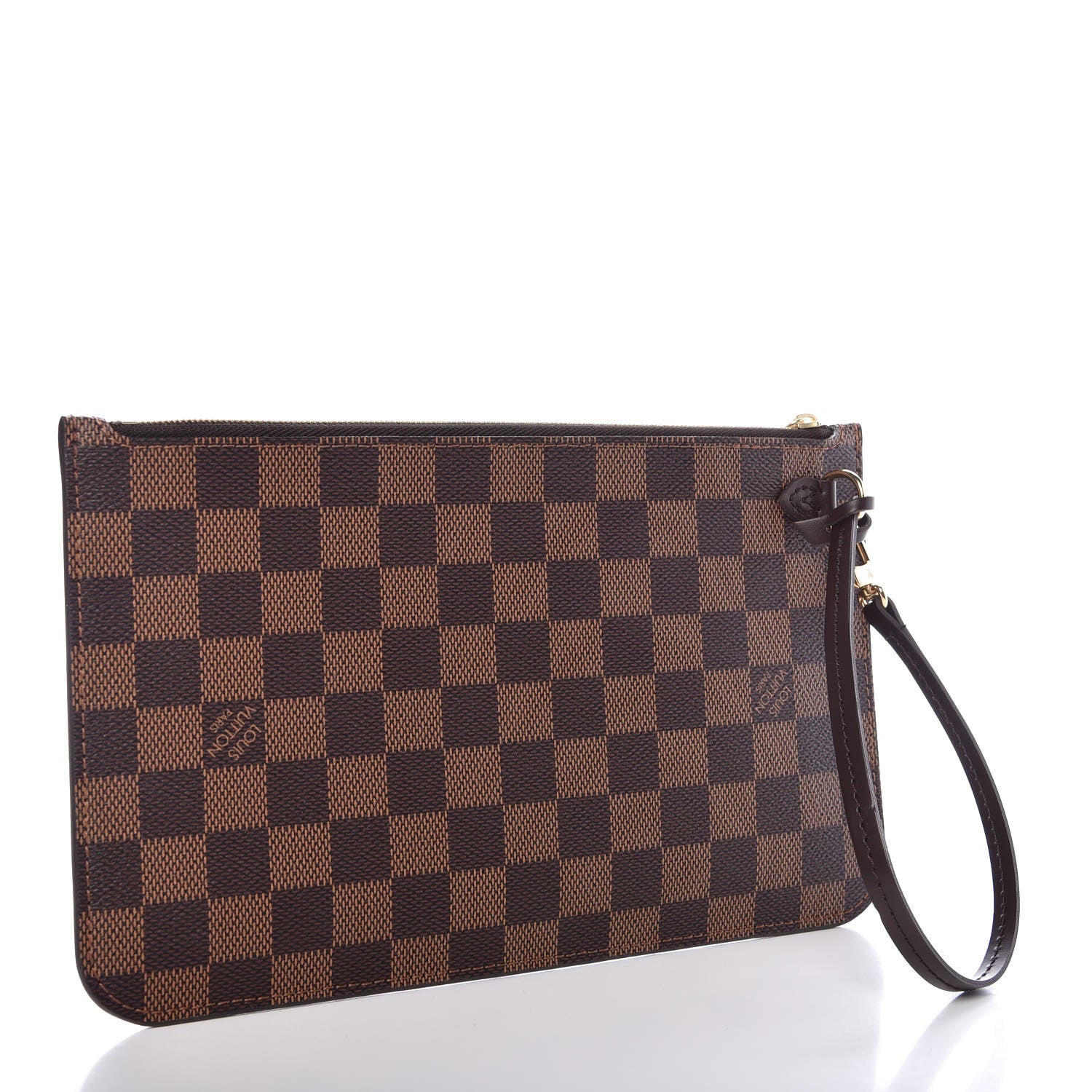 Louis Vuitton Damier Ebene Neverfull MM GM Pochette 3 of 8