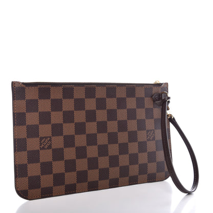 Louis Vuitton Damier Ebene Neverfull MM GM Pochette 3 of 8