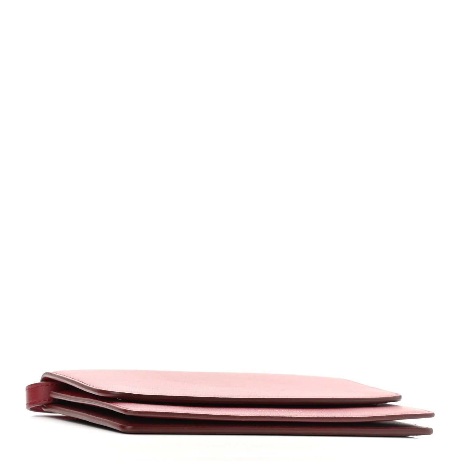 Mansur Gavriel Calfskin Crossbody Wallet Claret 4 of 9